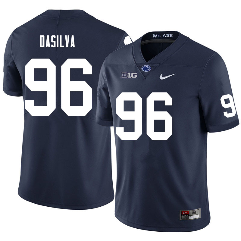 Men #96 Anthony DaSilva Penn State Nittany Lions College Football Jerseys Sale-Navy